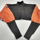 Black and Orange cape sleeve – lossy