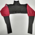 Black and Red cape sleeve – lossy