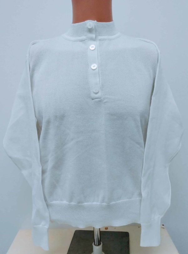 White Ladies White Sweater - lossy